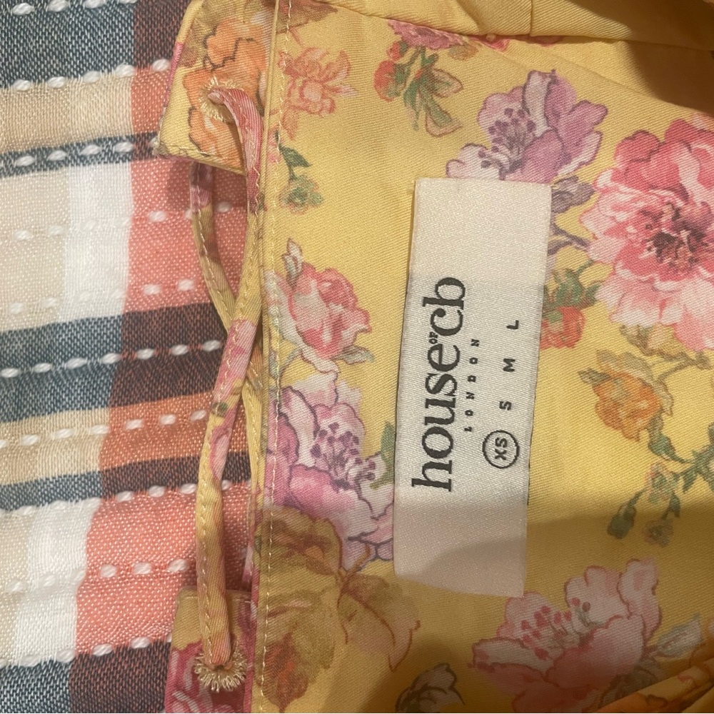 House of CB Floral Yellow Midi Dress - Picture 3 of 3